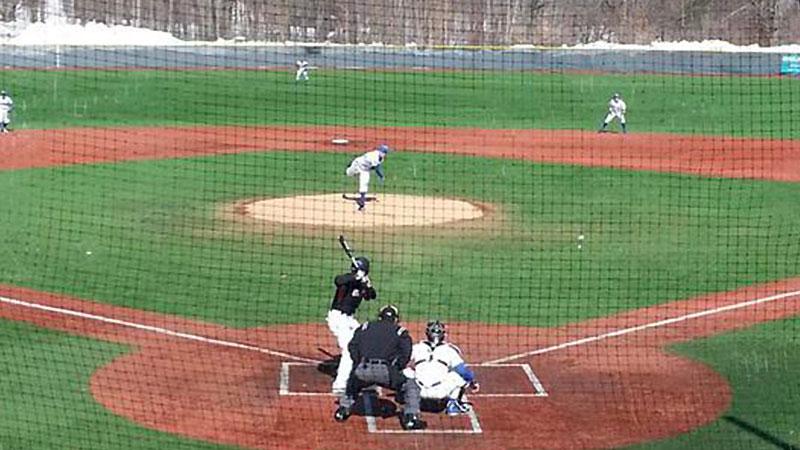 Baseball Drops Home Opener to Northeastern