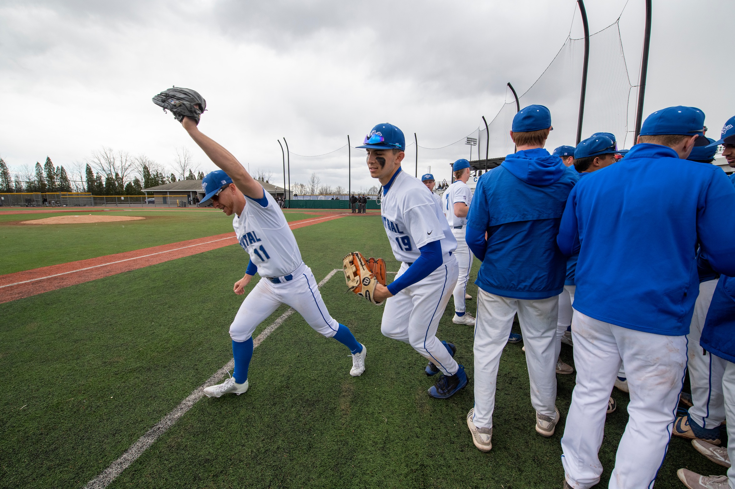 Baseball Outslugged at UConn on Tuesday