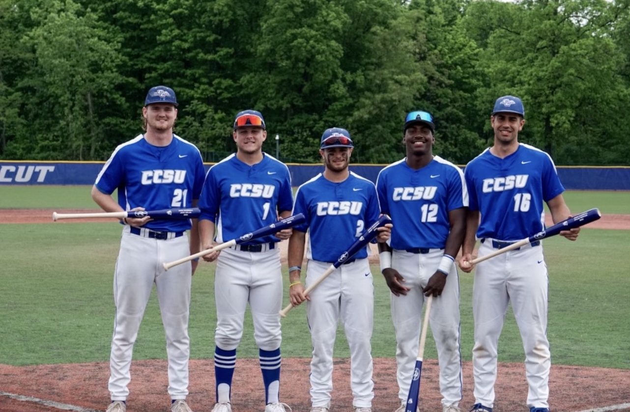 Baseball Rallies by Merrimack on Saturday