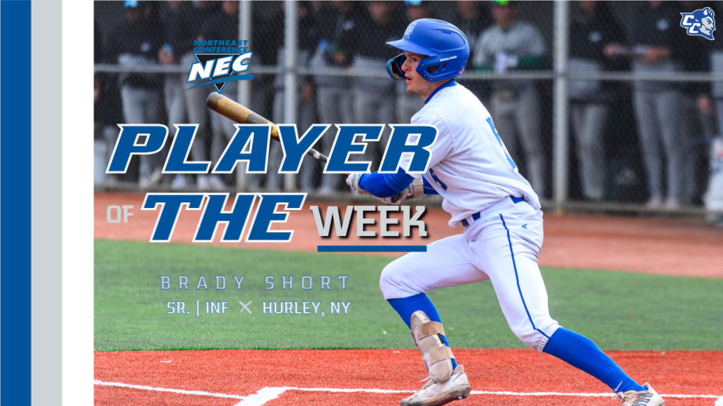 Short Recognized as NEC Baseball Player of the Week; Munn Named a Prime Performer