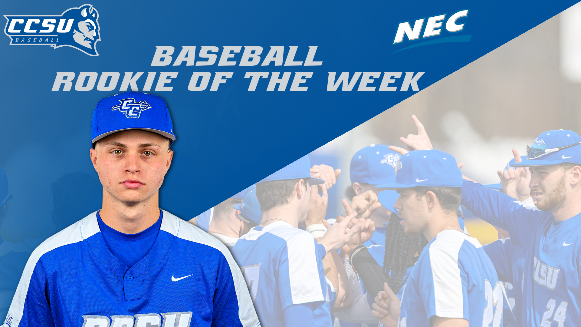 Fox Earnes NEC Baseball Rookie of the Week