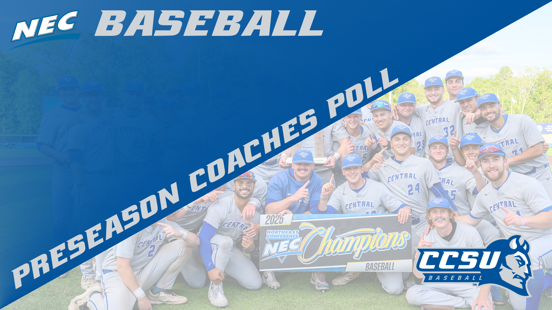 Baseball Tipped as Favorites In NEC Preseason Poll