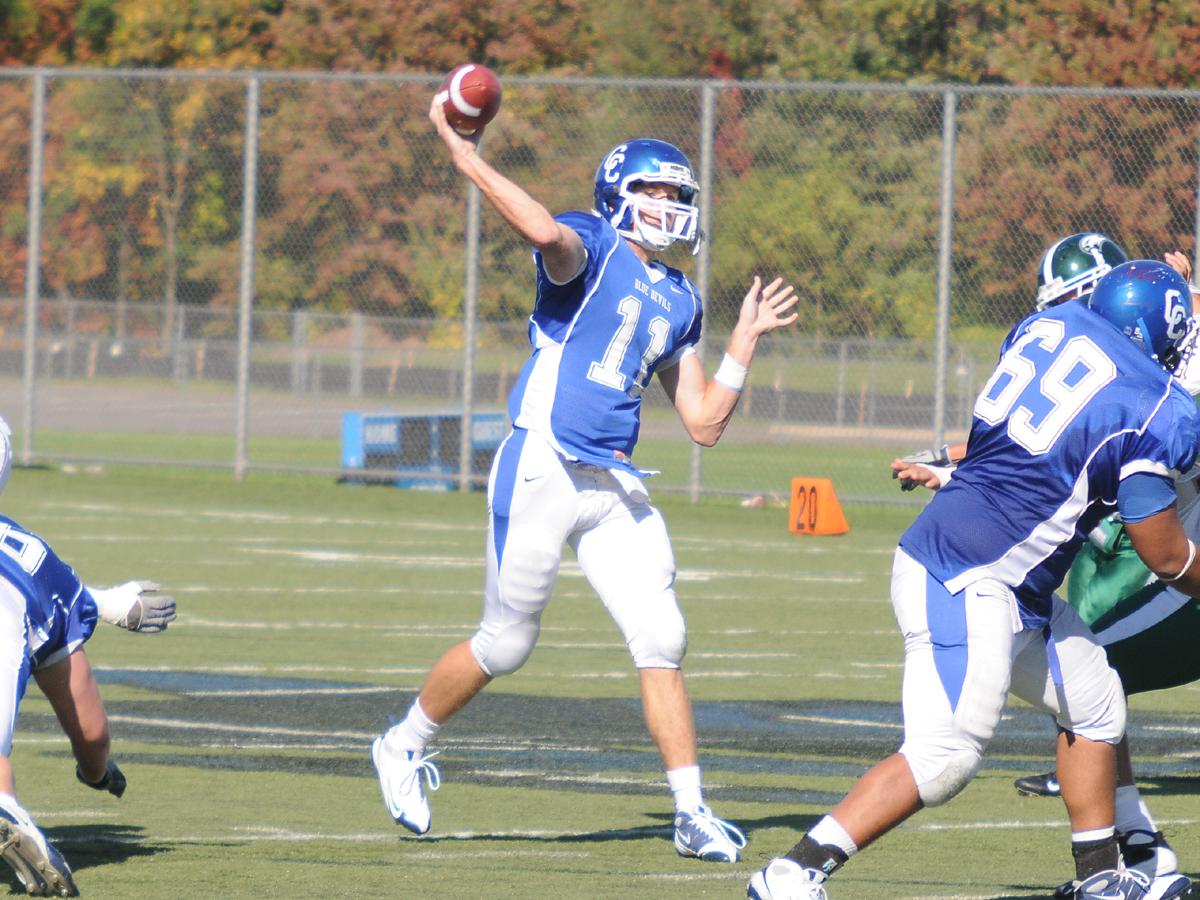 Wanket Leads Blue Devil Rally at Albany, CCSU Falls Short in 24-22 Loss