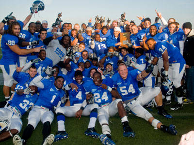 Football Shares NEC Title For the Fourth Time Since 2004 With 23-13 Win Over St. Francis (PA)