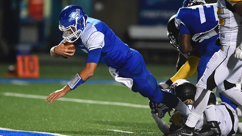 Football Picks Up First Win Over Bowie State