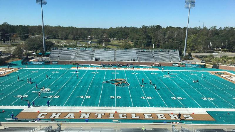 Football Comeback Falls Short at #17 Coastal Carolina on Saturday