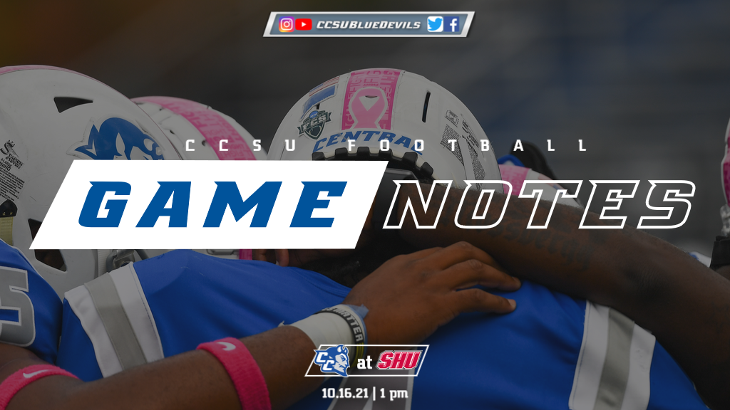 Football Heads to Sacred Heart for Conference Tilt
