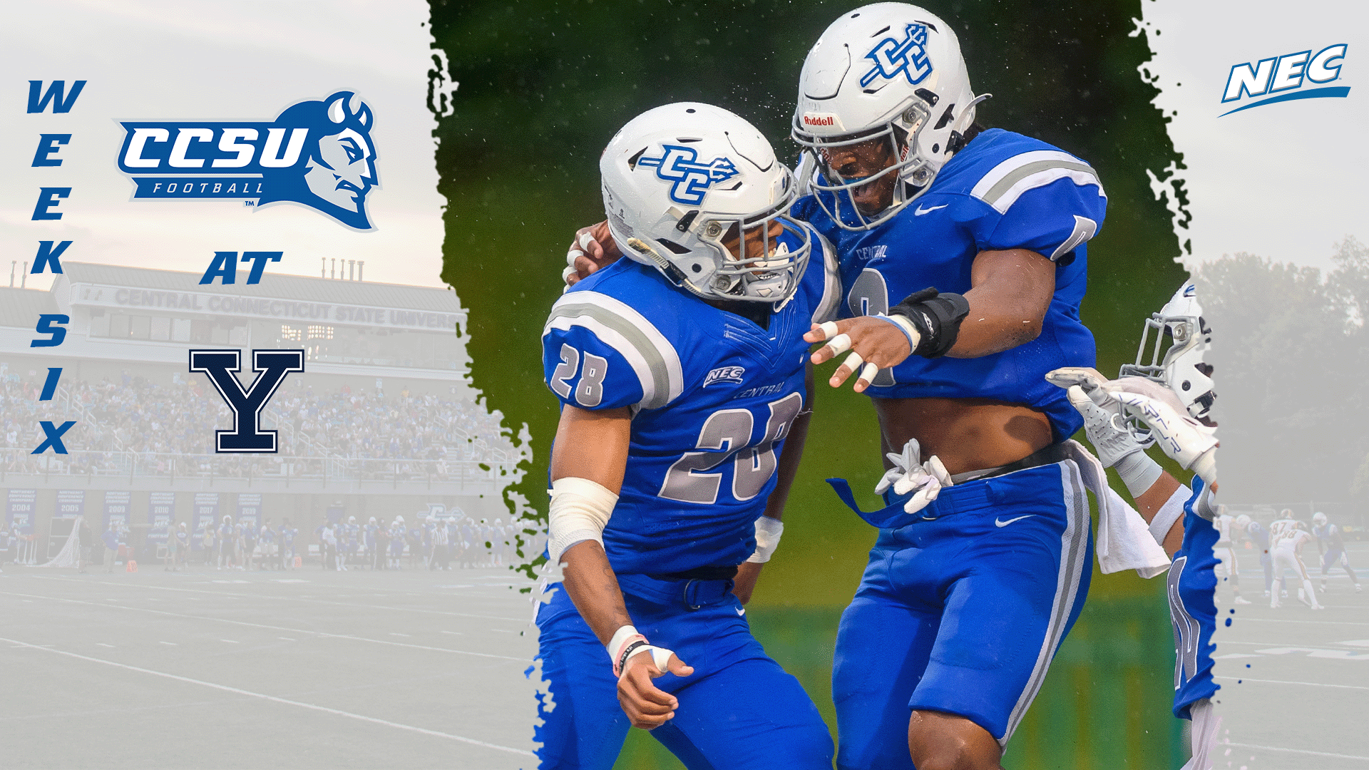 CCSU football will travel to New Haven on Saturday for the program's first-ever meeting with Yale. (Photo: Steve McLaughlin)