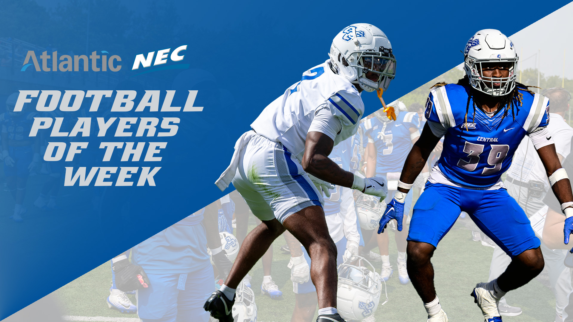 Jean, Hall Earn NEC Weekly Awards