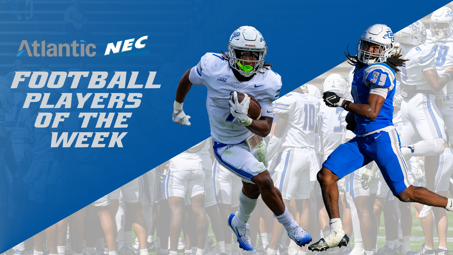 Howard, Jean Earn NEC Football Honors