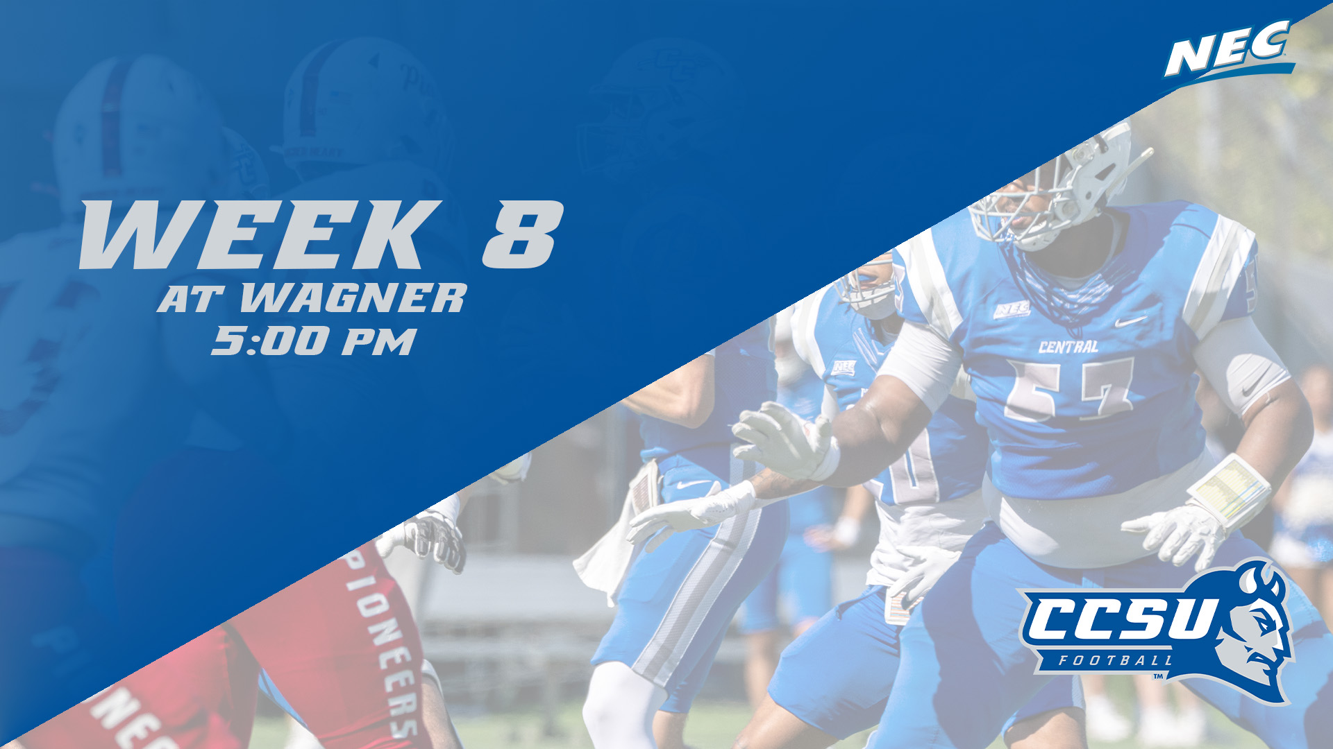 Football Travels To Wagner Saturday For NEC Clash