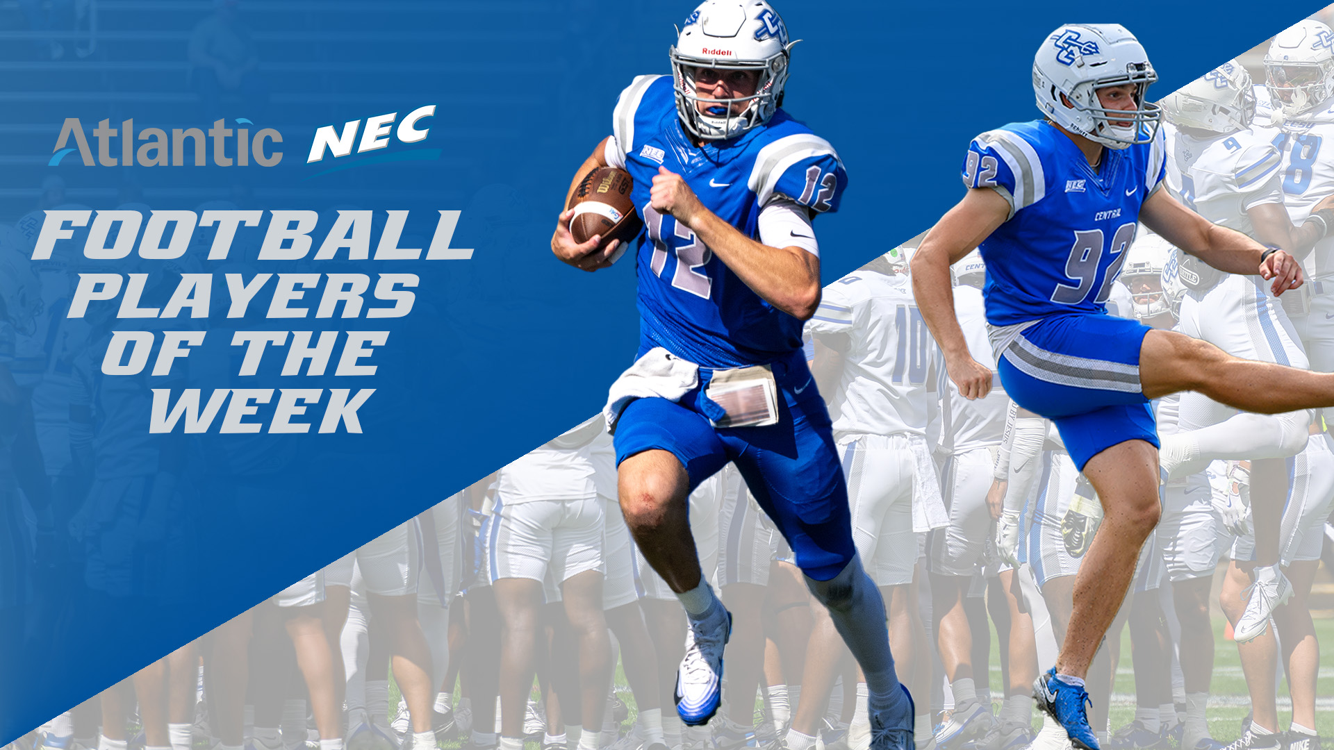 Olson, Hennessey Earn NEC Weekly Honors