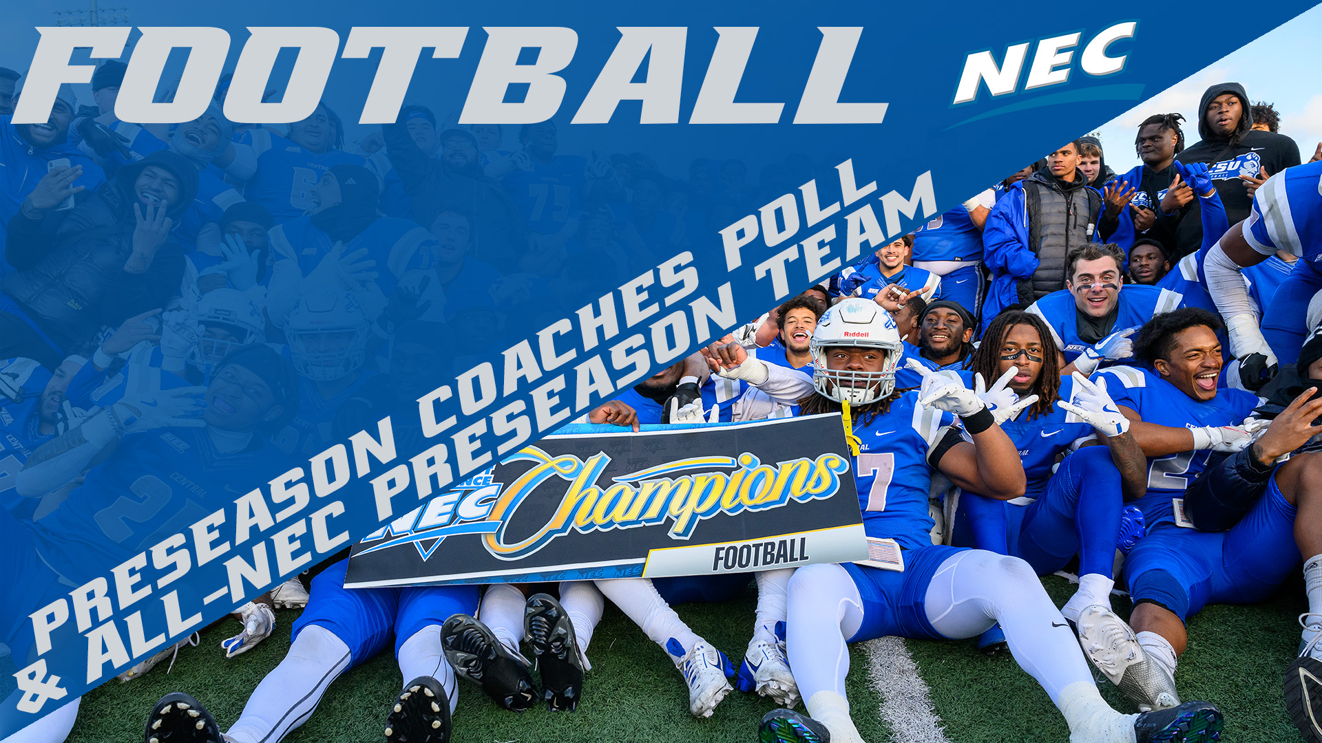 Eight Named To All-NEC Preseason Football Team