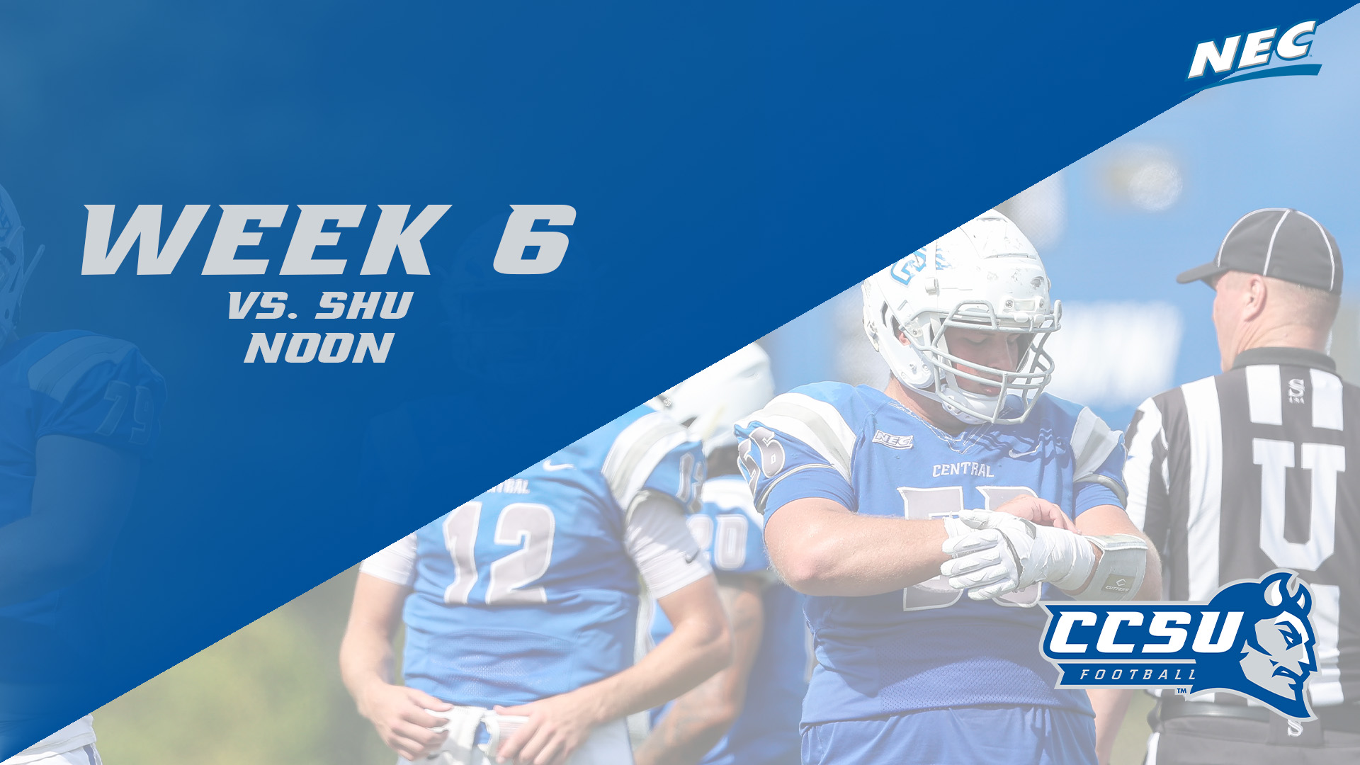 Football Hosts SHU In Lone October Home Game On Saturday