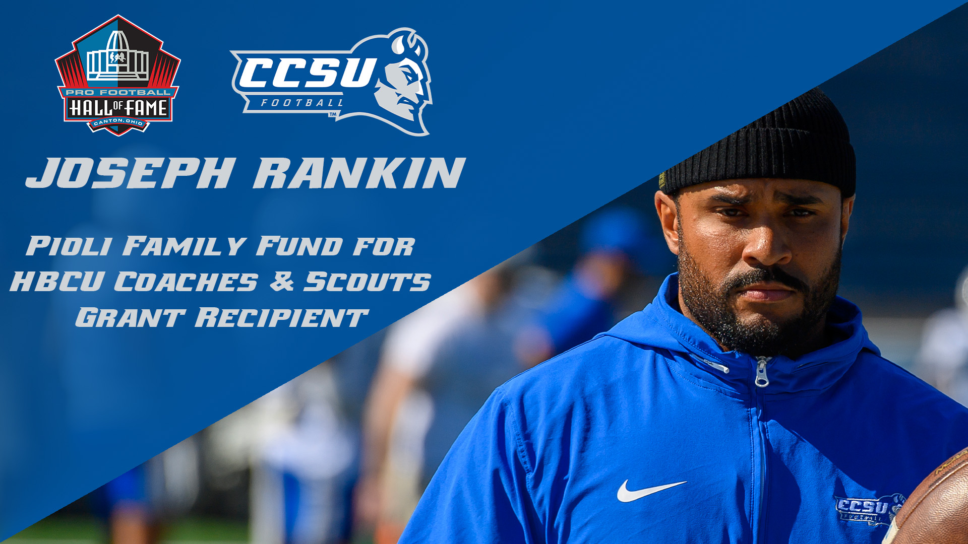Rankin Awarded Pioli Family Fund For HBCU Coaches And Scouts Grant