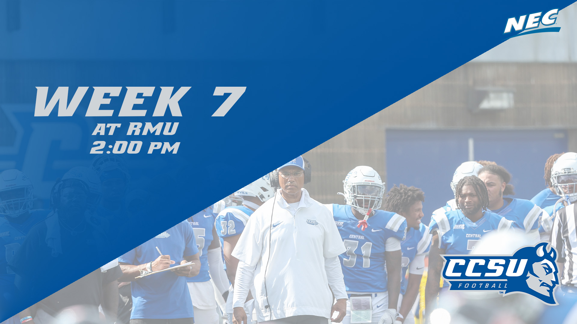 Football Returns To NEC Play At RMU on Saturday.