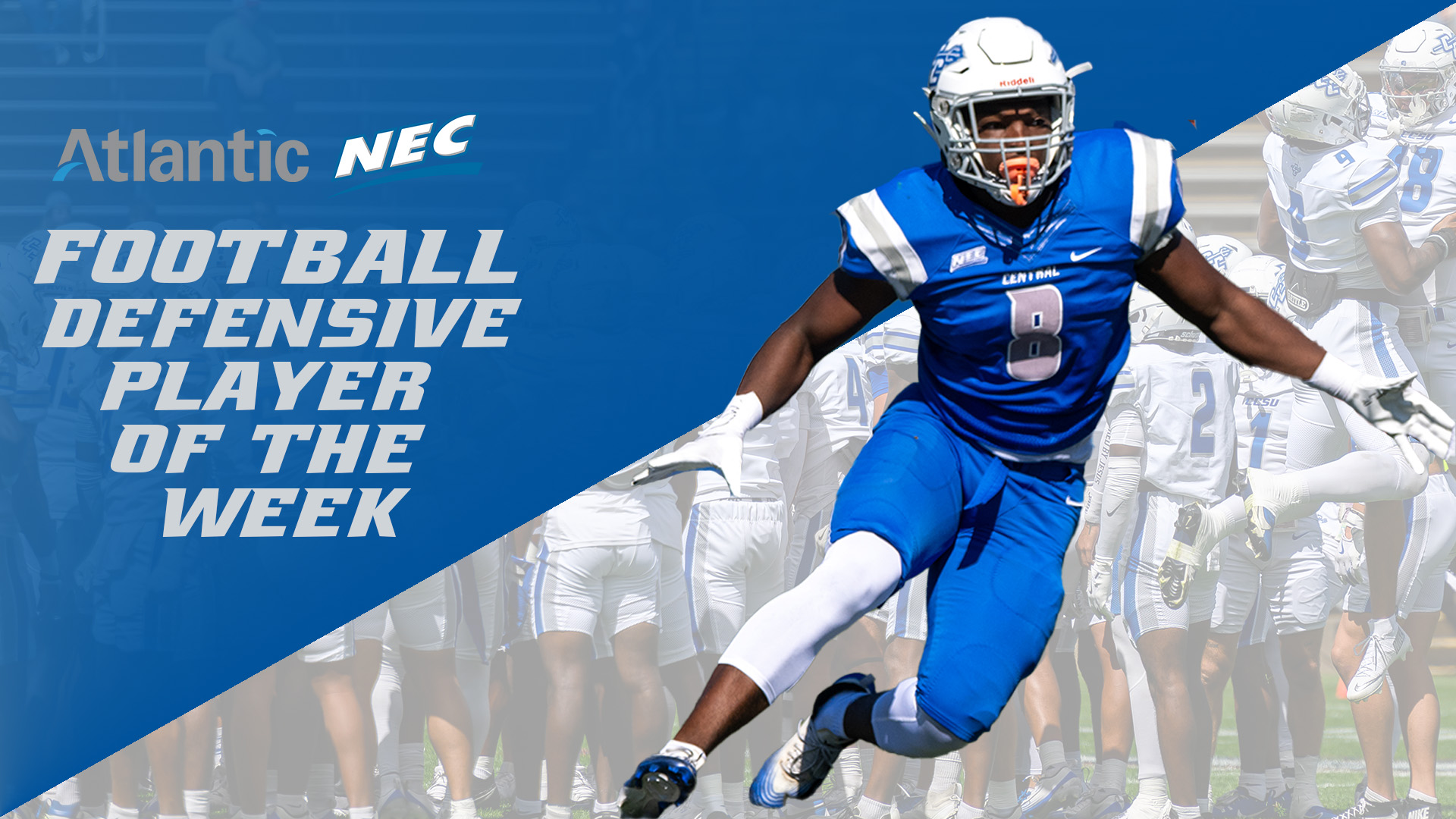 Wright Named NEC Defensive Player Of The Week