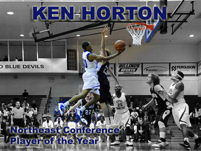 Junior Ken Horton Named Northeast Conference Player of the Year