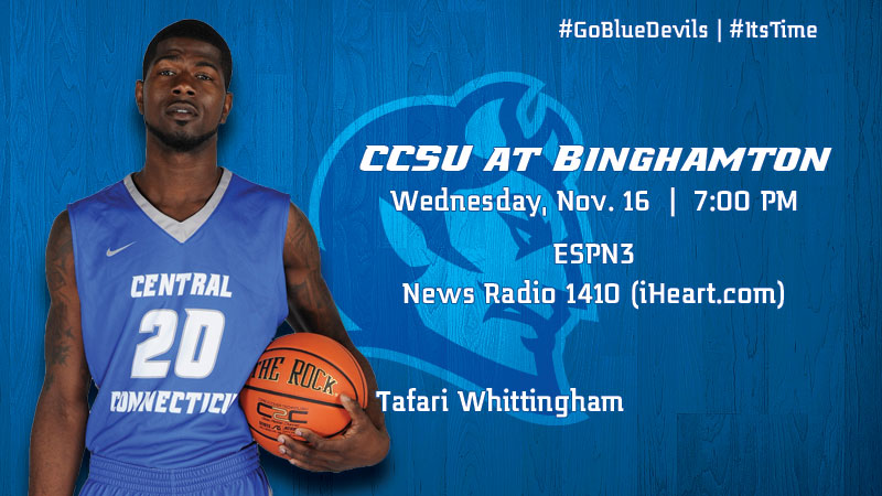 Men's Basketball Faces Binghamton on ESPN3 Wednesday Night