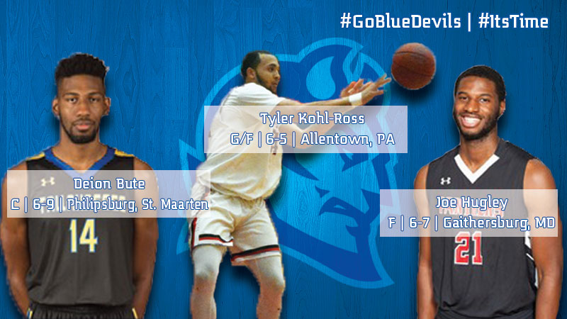 Men's Basketball Announces Addition of Three Standouts
