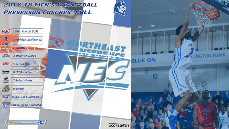 Northeast Conference Announces 2017-18 Men's Basketball Preseason Poll