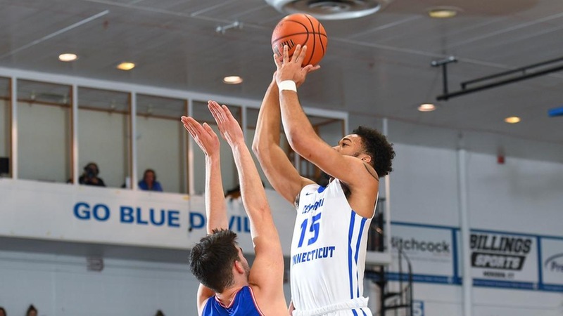 Men's Basketball Eases Past Pine Manor College, 88-59