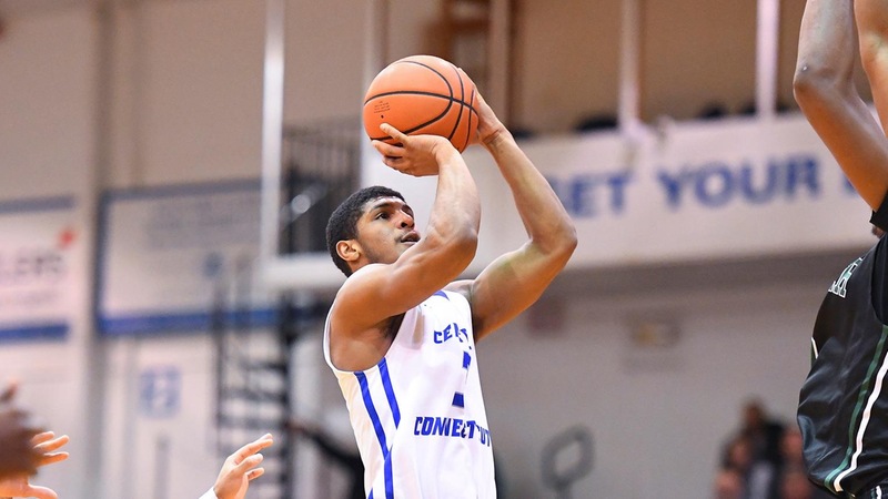 Men's Basketball Rally Falls Short at Bryant on Saturday