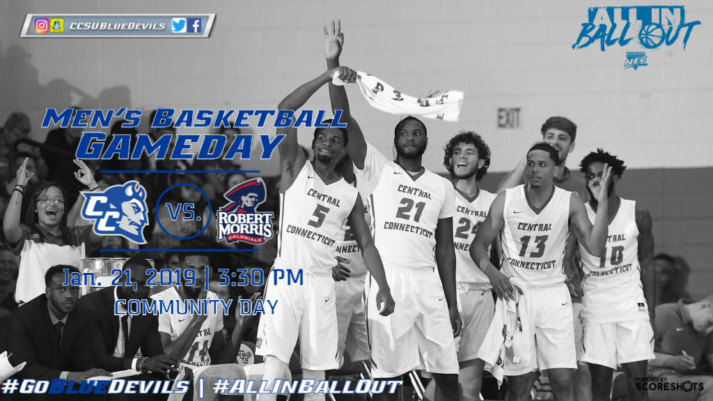 Men's Basketball Hosts Robert Morris for MLK Day Doubleheader