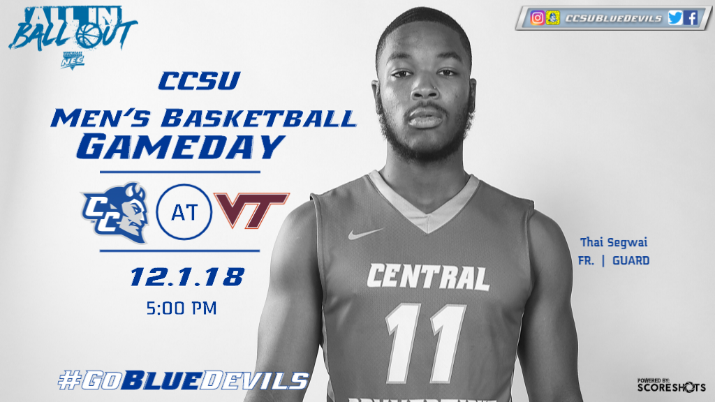Men's Basketball Takes on #13/12 Virginia Tech on Saturday