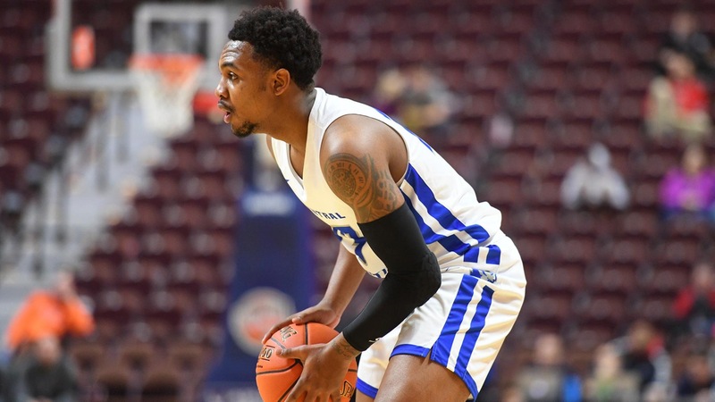 Men's Basketball Tripped Up in Second Half by Merrimack, Falls 58-46