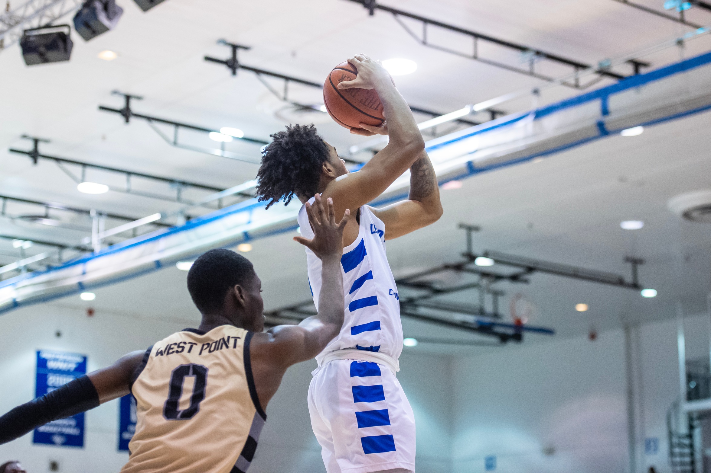 Jay Rodgers had four three-pointers in the game. (Steve McLaughlin Photography)