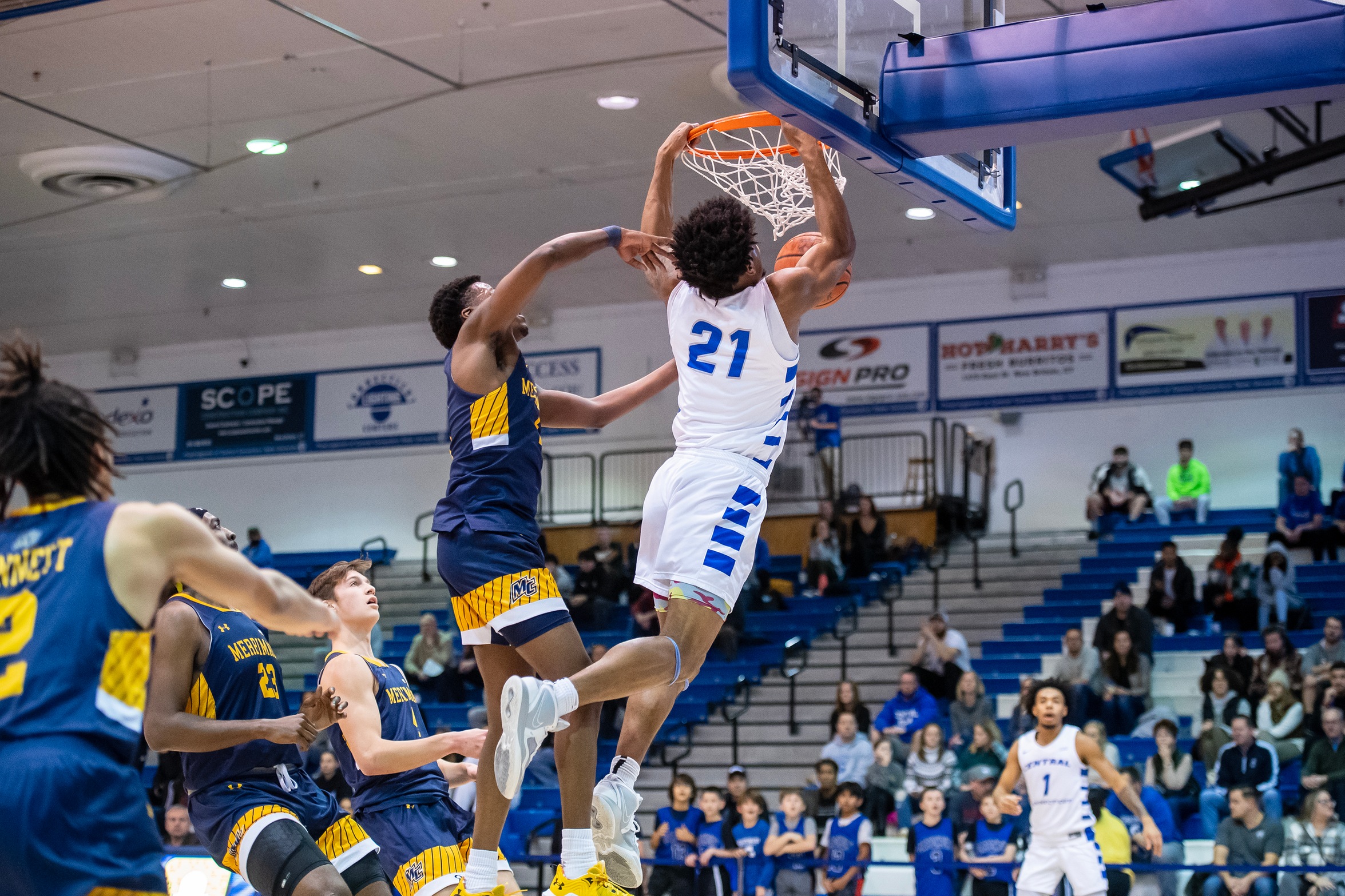 Andre Snoddy had his third straight double-double on Thursday. (Steve McLaughlin Photography)