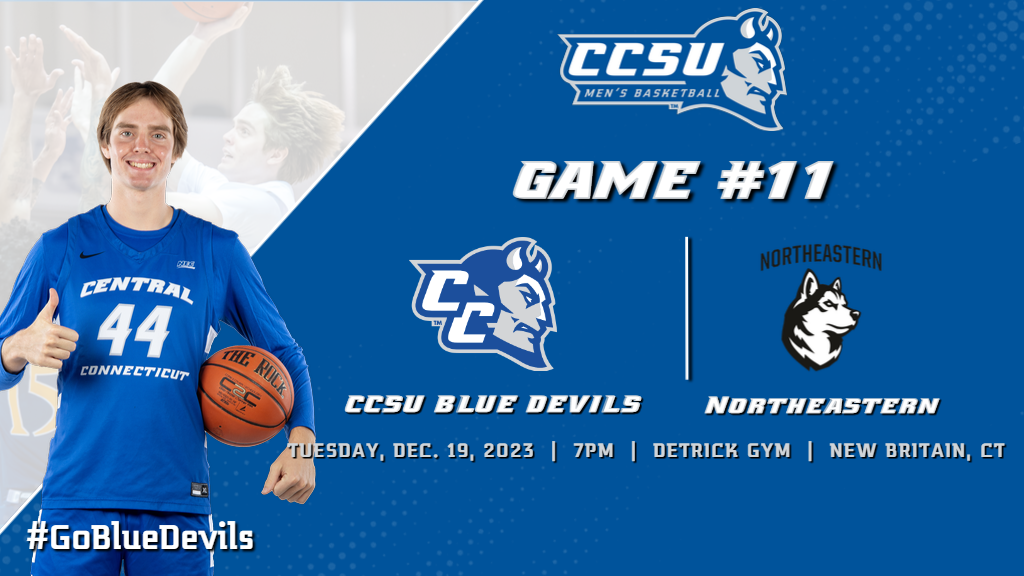 Men's Basketball Hosts Northeastern on Tuesday Night