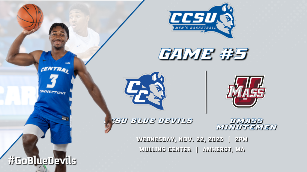 Men's Basketball Tips at UMass on Wednesday Afternoon