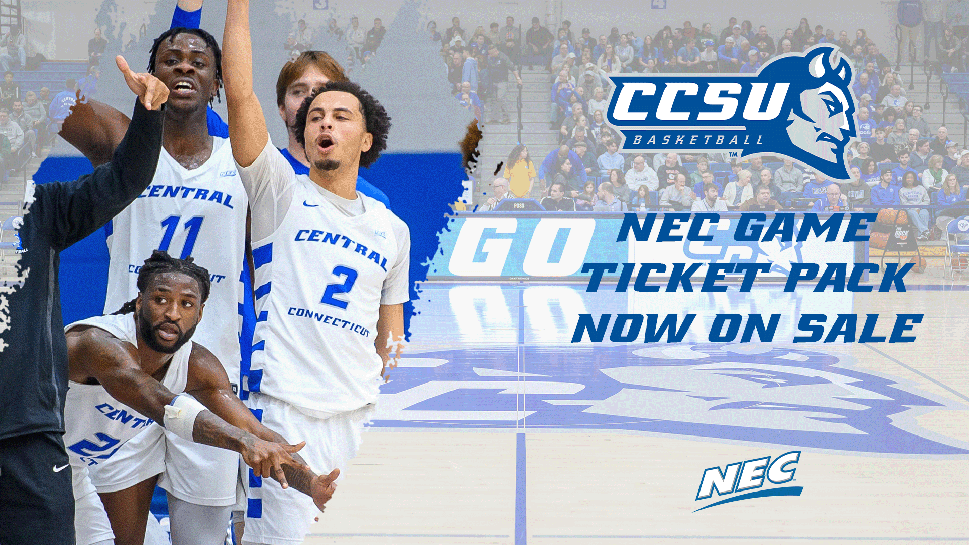 Secure Your Seat For CCSU Men's Basketball