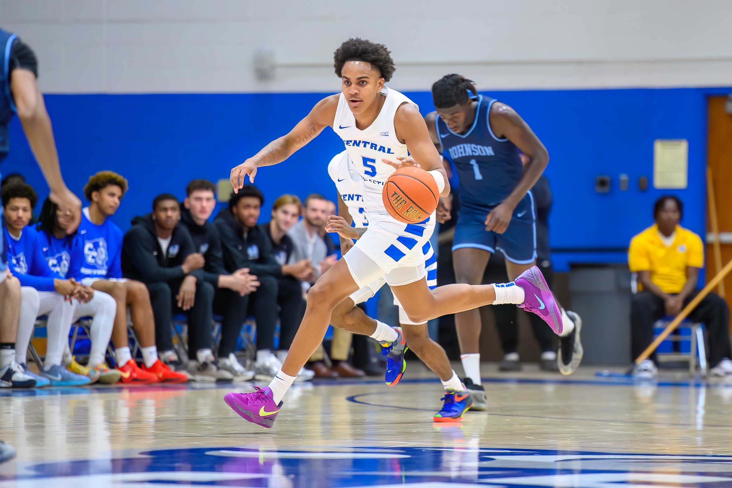 Darin Smith, Jr.. scored 23 points and shot 7-of-11 from the field with five rebounds and two steals. (Steve McLaughlin Photography)