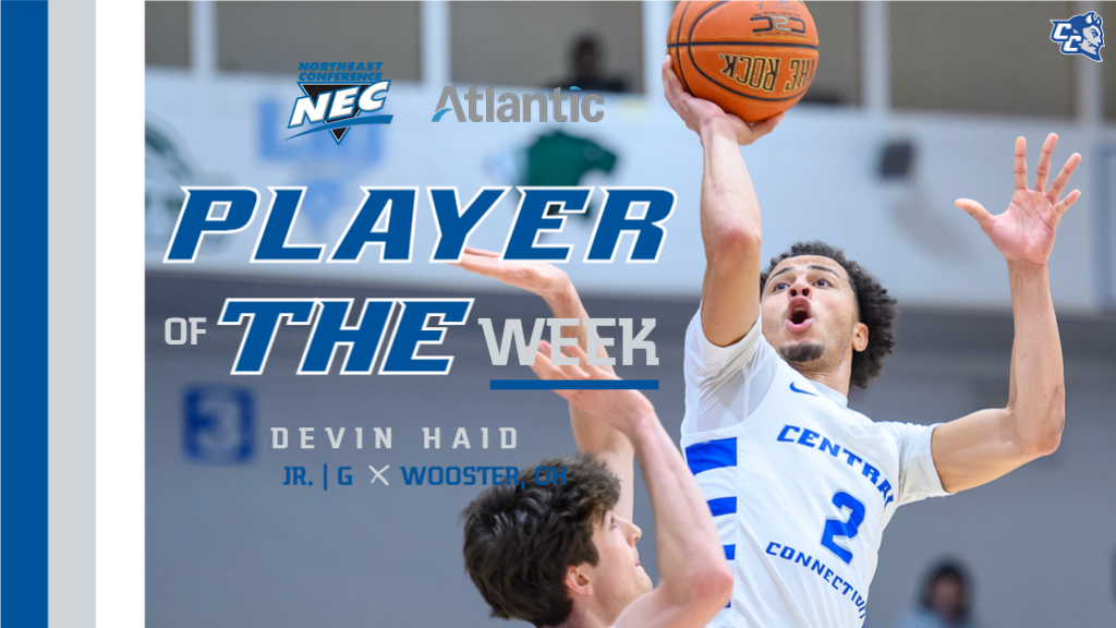 Haid Named NEC/Atlantic Tomorrow's Office Player of the Week