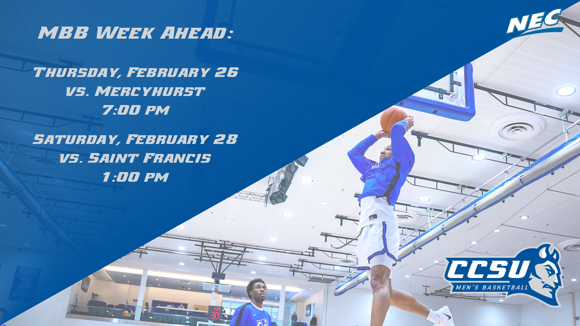 Men's Basketball Closes Regular Season With Two Home Games