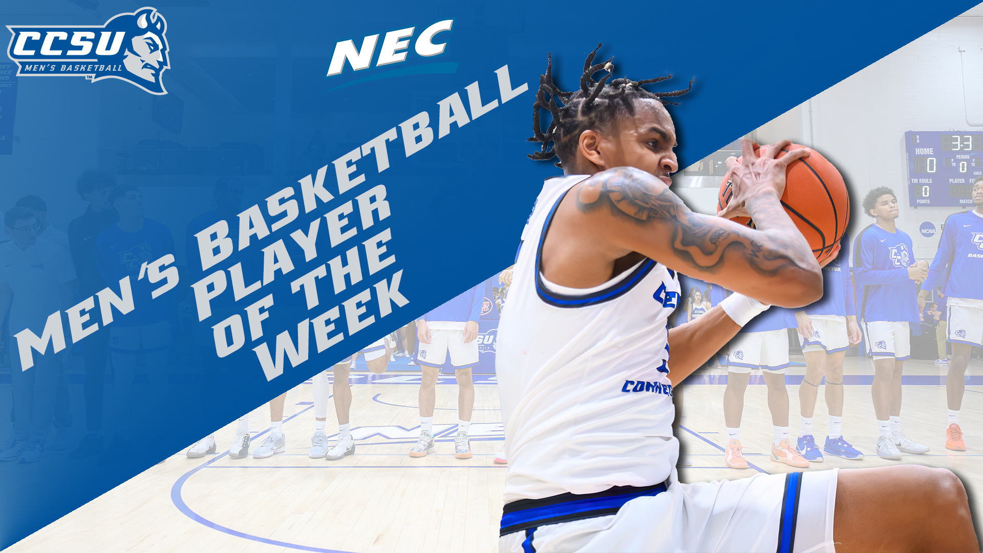 Smith, Jr. Named NEC Men's Basketball Player of the Week