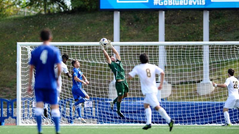 Men's Soccer Falls 2-0 at Robert Morris