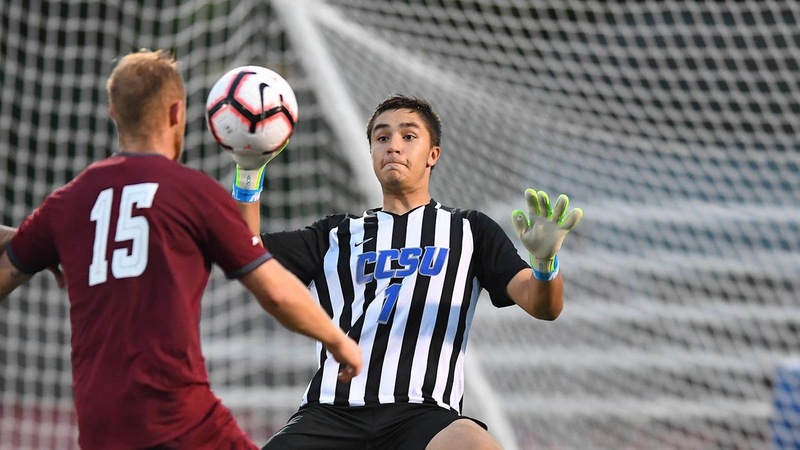 Men's Soccer Stopped at Bryant on Friday