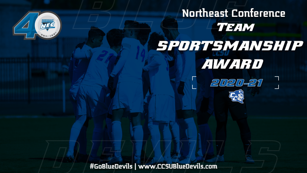 Men's Soccer Honored With NEC Team Sportsmanship Award