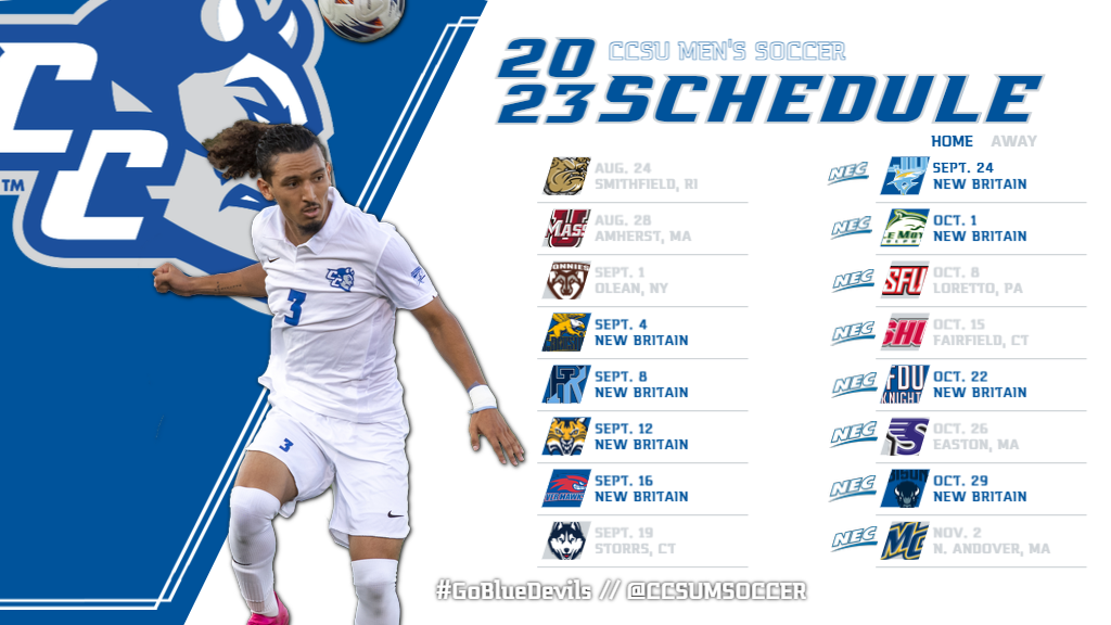 Men's Soccer 2023 Schedule Announced