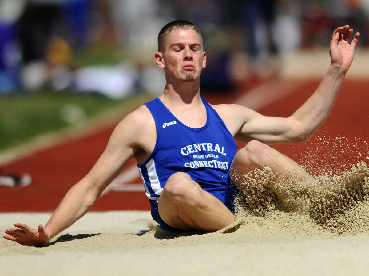 Berube Finishes Seventh at UConn Decathlon Meet