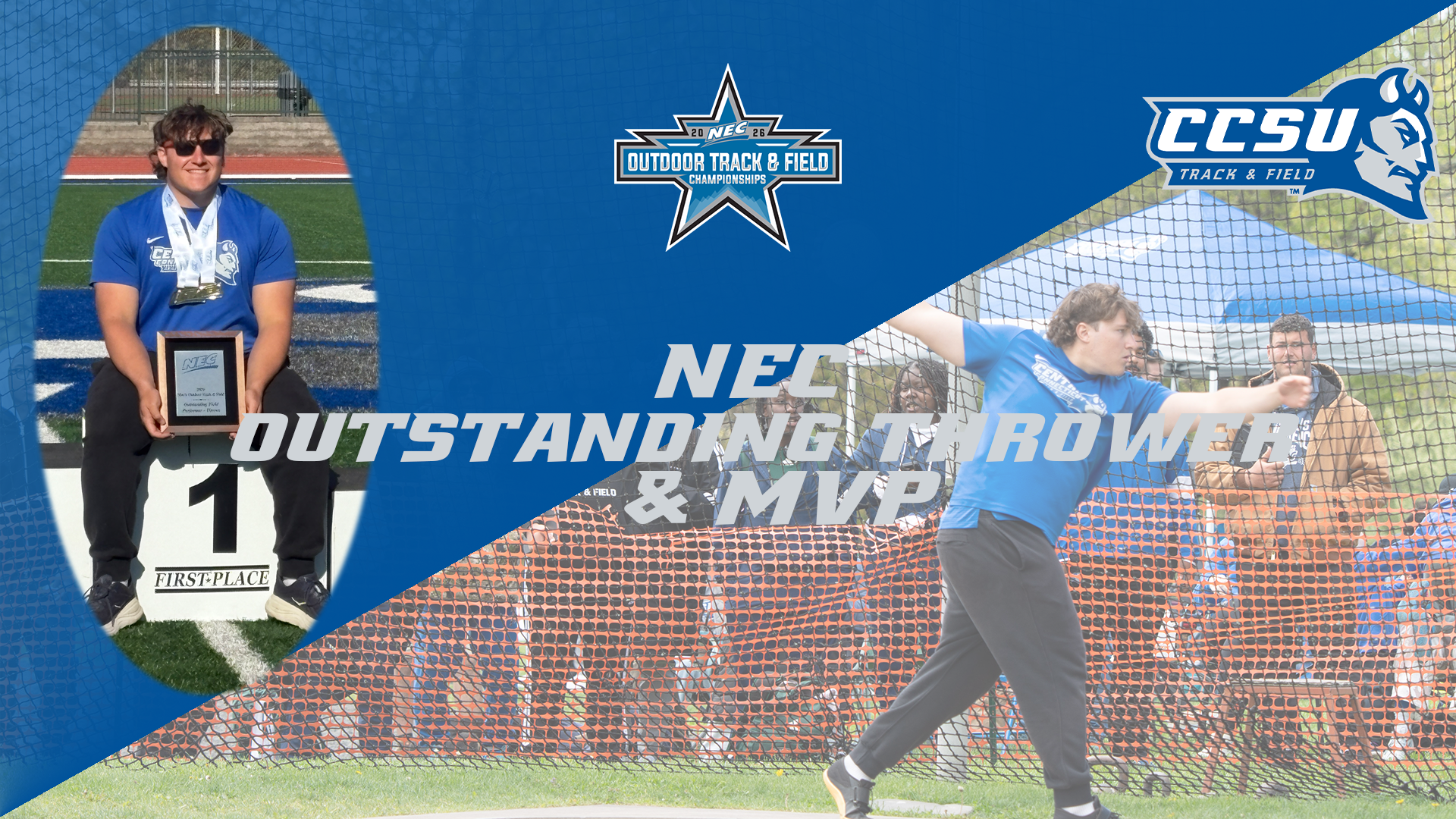 Men's Track & Field Claims Five Events Wins on Sunday
