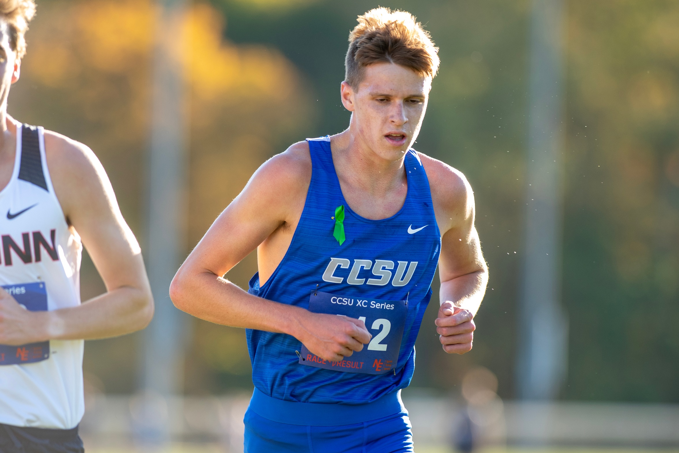 Jake Ireland ran a collegiate-best in the mile on Sunday.