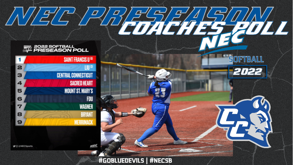 Softball Picked Third in NEC Preseason Poll