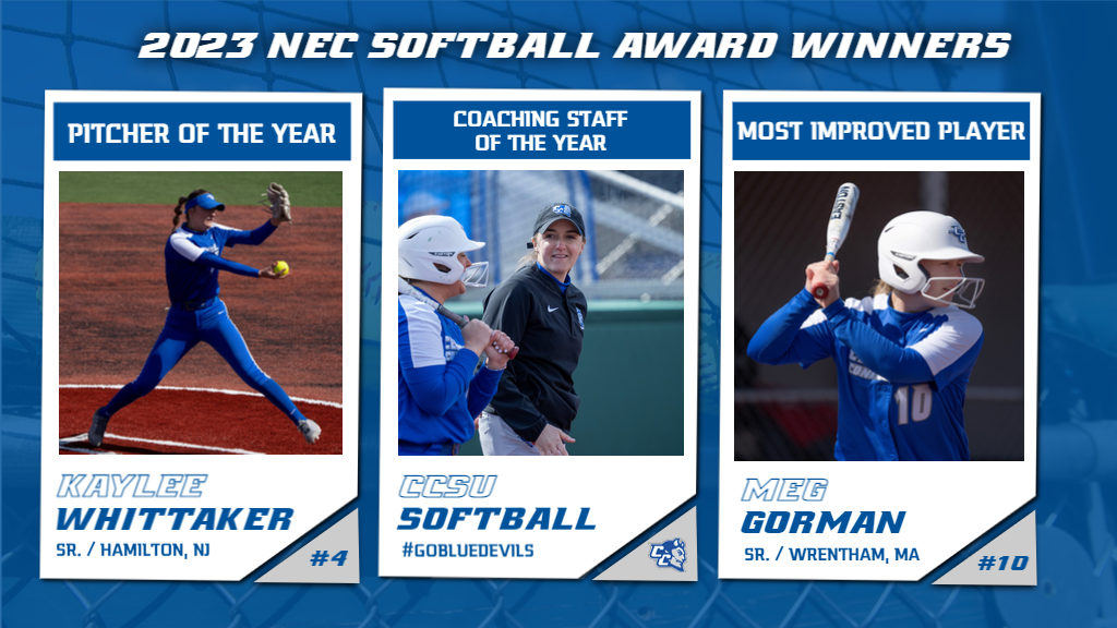 CCSU Softball Earns Three Major NEC Awards