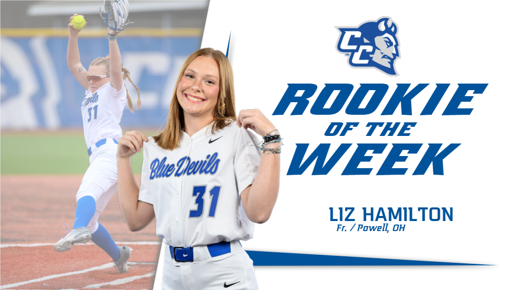 Hamilton Named NEC Softball Rookie of the Week