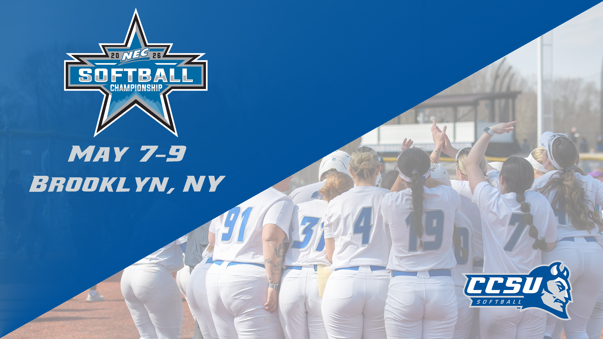 Softball Set to Play Wagner to Open NEC Championship